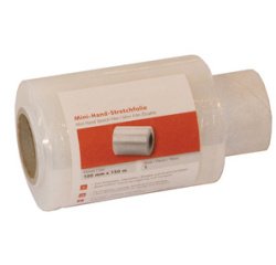 Stretchfolie, (B) 100 mm x (L) 150 m, Stärke: 15 Mikrometer