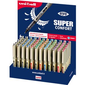 Stylo roller eye fine UB157E, présentoir de 120