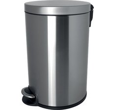 Trash bin with pedal "The Silent"