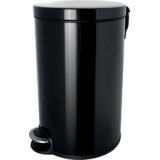 Poubelle à pédale 'the silent', 20 litres, noir