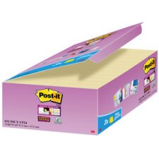 Bloc-note Super Sticky Notes, 48 x 48 mm, jaune