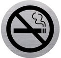 Pictogramme 'the badge' interdiction de fumer, argent