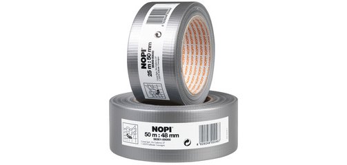 ruban de réparation , 50 mm x 25 m, argent