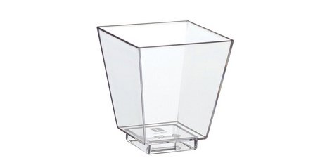 Coupelle fingerfood carrée, 50 ml