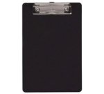 Porte-bloc, en plastique, A5, noir