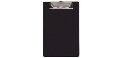 Porte-bloc, en plastique, A5, noir