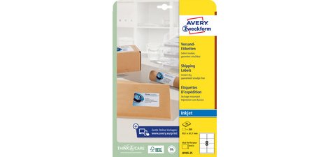 Etiquette d'expédition, 99,1 x 67,7 mm