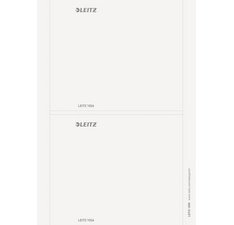 Etiquette pour dos de classeur, 176 x 146 mm, gris