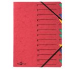 trieur 'EASY', A4, carton, 12 compartiments