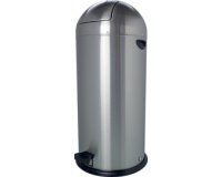 Poubelle à pédale avec clapet "the step dome", 52 litres