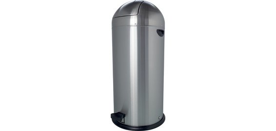 Poubelle à pédale avec clapet "the step dome", 52 litres