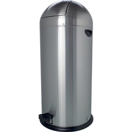 Poubelle à pédale avec clapet "the step dome", 52 litres