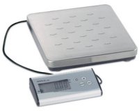 Pakketweger MAUL Cargo 50kg metalen plateau 27x27cm + 9V batterij zilver