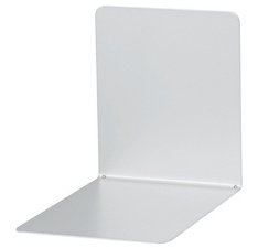 Metalen boekensteun, magnetisch, grijs
