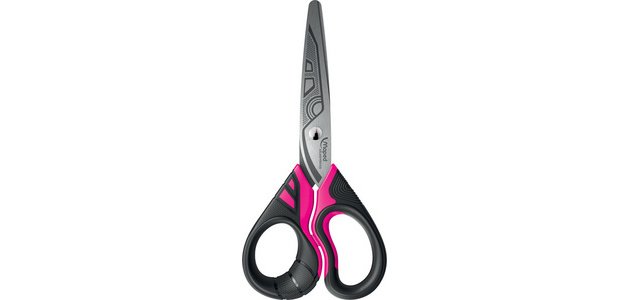 Ciseaux Sensoft 3D Fluo, rond, longueur: 135 mm