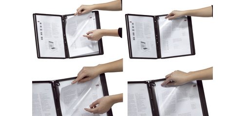 Onglet pour plaque pochettes SHERPA, largeur: 58 mm