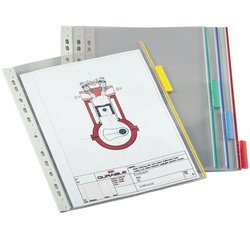 Plaque pochette FUNCTION, A4, transparent