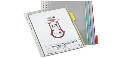 Plaque pochette FUNCTION, A4, transparent