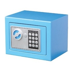 Coffre-fort de sécurité COMPACT, bleu