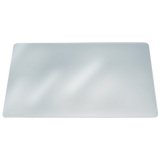 Sous-main en PVC souple transparent 42 x 30 cm