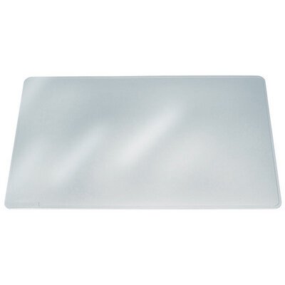 Sous-main en PVC souple transparent. Dimensions: 42 x 30 cm.