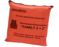 Gb_leina set de 4 gilets de sécurité/gilets de signalisation