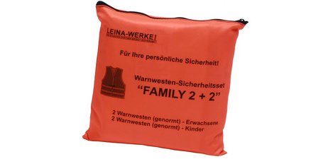 Leina set 4 veiligheids-/signaleringshesjes