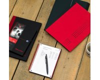 Cahier à spirale Black n' Red, A4, quadrillé, PP