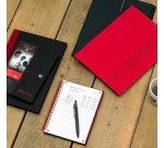 Cahier à spirale Black n' Red, A5, ligné, PP