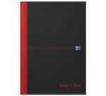 Bloc-notes Black n' Red - à reliure, A4, quadrillé