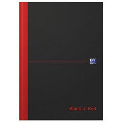 bloc-notes Black n' Red - à reliure, A4, ligné