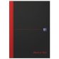 bloc-notes Black n' Red - à reliure, A4, ligné