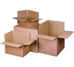 smartboxpro Carton ondulé à plier, (L)195 x (l)145 x (H)90mm