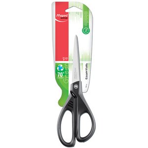 Ciseaux droitiers bouts arrondis Maped Essentials Green 21 cm