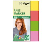 Herkleefbare bladwijzers glanzend 50 x 20 mm