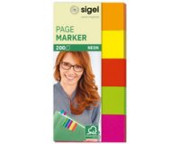 Marque-page repositionnable Fluo, 50 x 20 mm