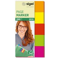Marque-page repositionnable Fluo, 50 x 20 mm
