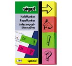 Marque-page repositionnable Symbole, 50 x 20 mm