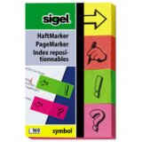 Marque-page repositionnable Symbole, 50 x 20 mm