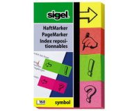 Marque-page repositionnable Symbole, 50 x 20 mm