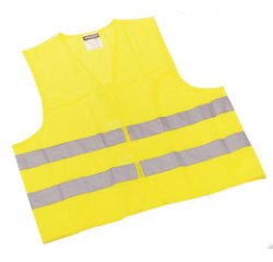 LEINA Gilet de signalisation/de sécurité, norme EN 471