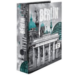 Classeur à levier à motifs 'Berlin', A4, dos: 70 mm