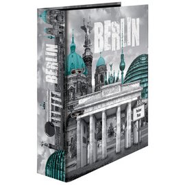 Classeur à levier à motifs 'Berlin', A4, dos: 70 mm