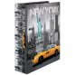 Classeur à levier à motifs 'New York, A4, dos: 70 mm