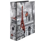 Classeur à levier à motifs 'Paris', A4, dos: 70 mm