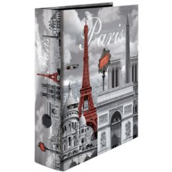 Classeur à levier à motifs 'Paris', A4, dos: 70 mm