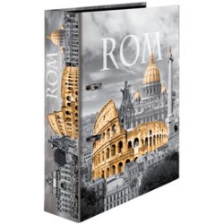Classeur à levier à motifs 'Rome', A4, dos: 70 mm