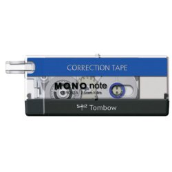 Rouleau correcteur 'MONO note', 2,5 mm x 4 m, noir