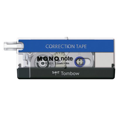 Rouleau correcteur 'MONO note', 2,5 mm x 4 m, noir