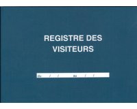Registre des Visiteurs, 210 x 297 mm, 96 pages